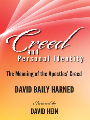 cover image of Creed and Personal Identity